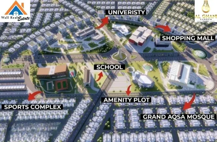 Al Ghani Garden Phase 7 facilities and features
