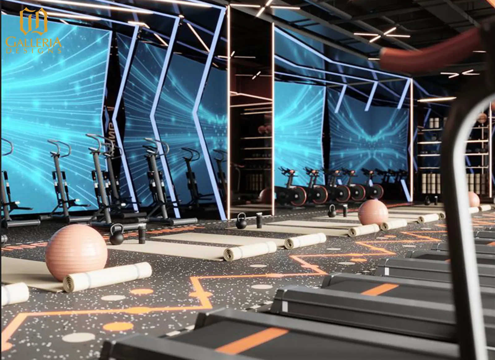 Heaven 20 Heights residents fitness center