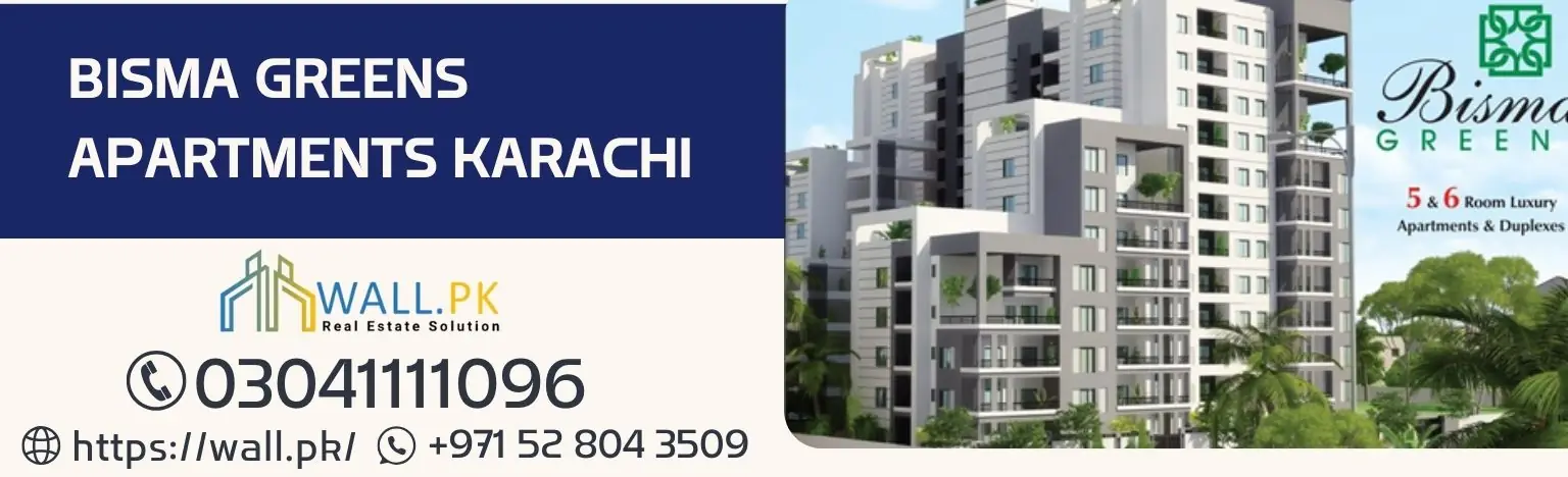 Bisma Greens Apartments Karachi