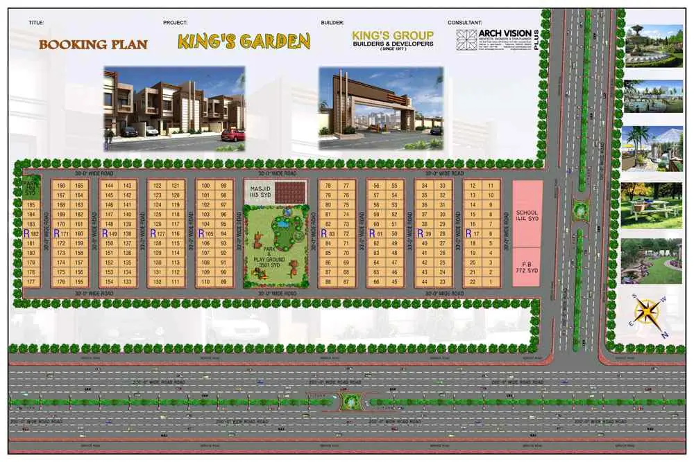 King’s Garden Karachi — facilities and on-ground infrastructure