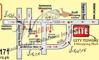 City Tower and Shopping Mall — inventory and unit sizes