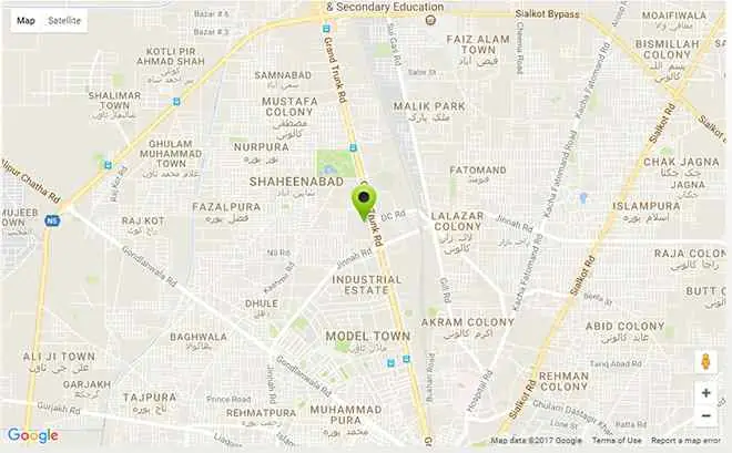 Civic Centre Gujranwala — inventory and unit sizes