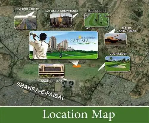 Fatima Golf Residency Karachi — inventory and unit sizes