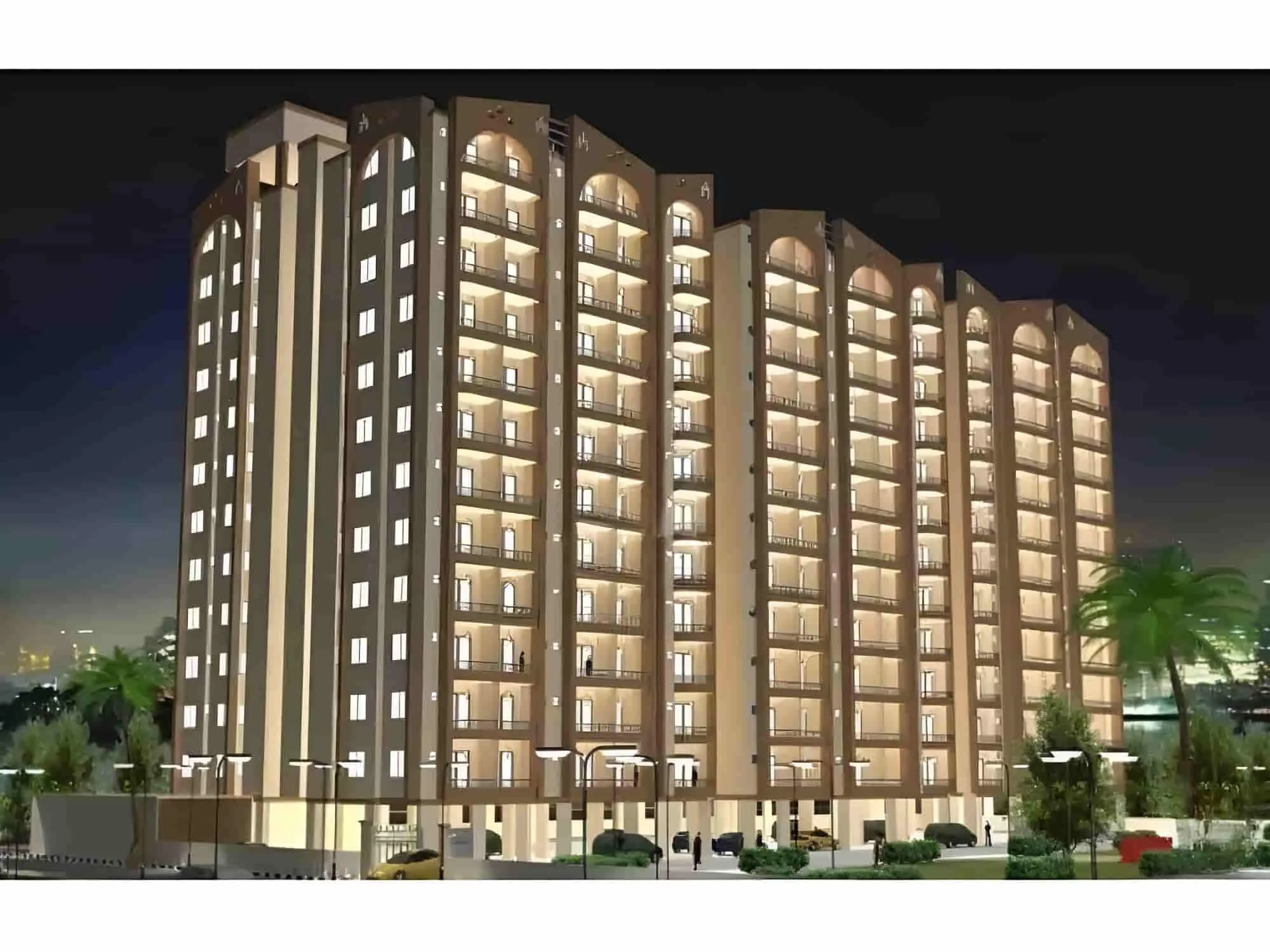 Waqar Twin Tower Karachi — facilities and on-ground infrastructure