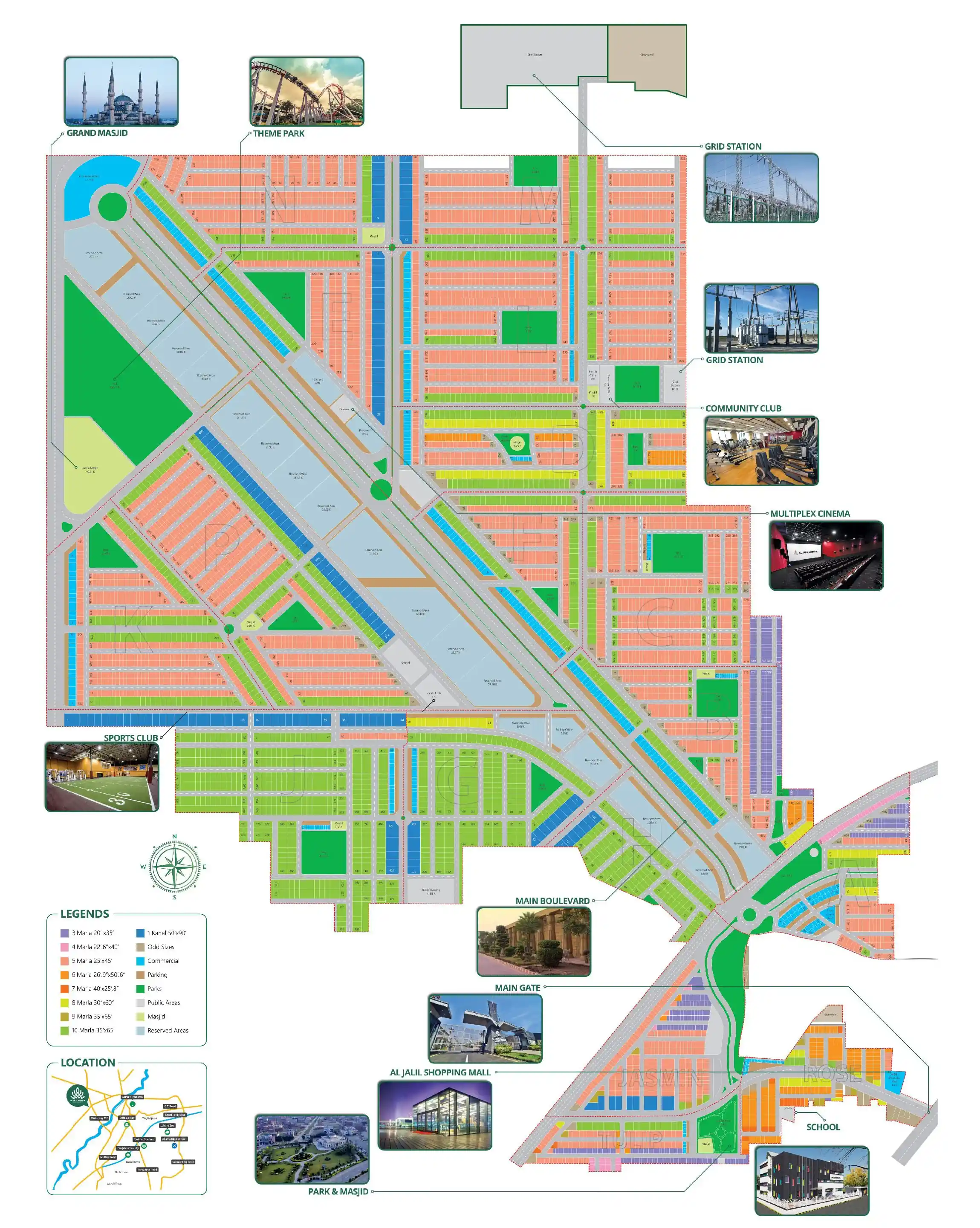 Indigo Boutique Apartments DHA Phase 8 Lahore — facilities and on-ground infrastructure