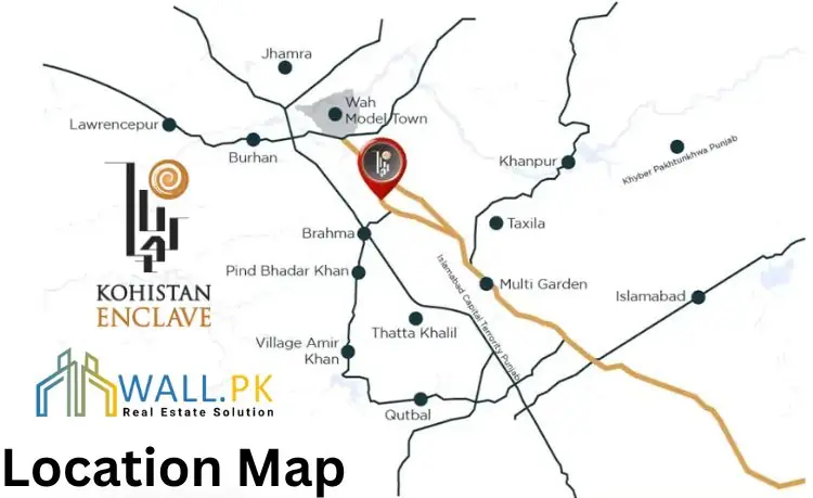 Kohistan Enclave Wah Cantt — inventory and unit sizes