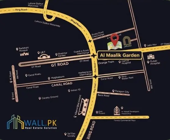 Al Maalik Garden Lahore — facilities and on-ground infrastructure
